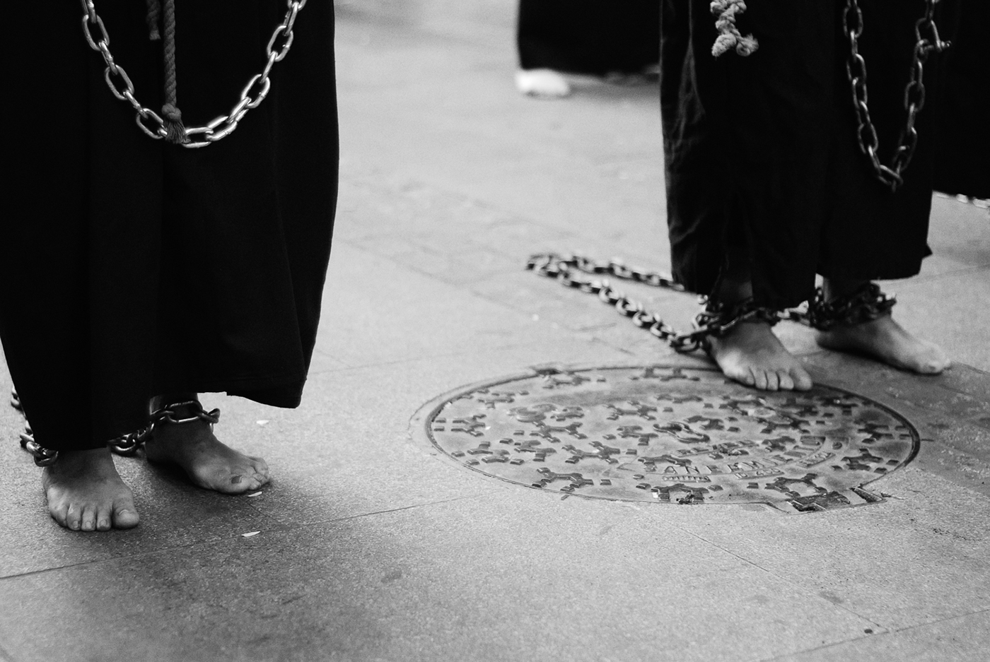 black and white Photography  photojournalism  Easter procession cádiz Film  