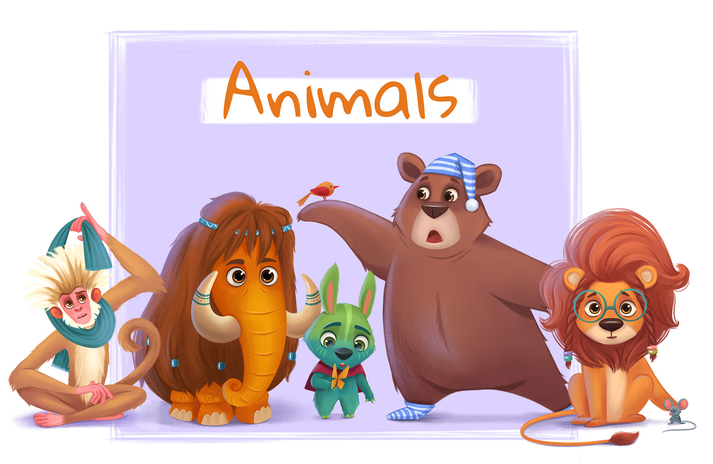 animals cartoon cartoon character Character Character design  children illustration concept art digital illustration kids illustration Mascot