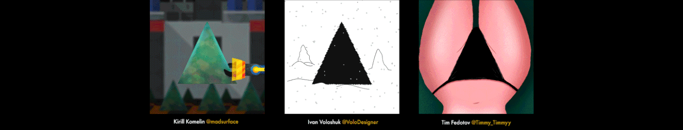 3D aecollaba animation  Character Collaboration frame by frame ILLUSTRATION  Christmas christmas Tree triangle