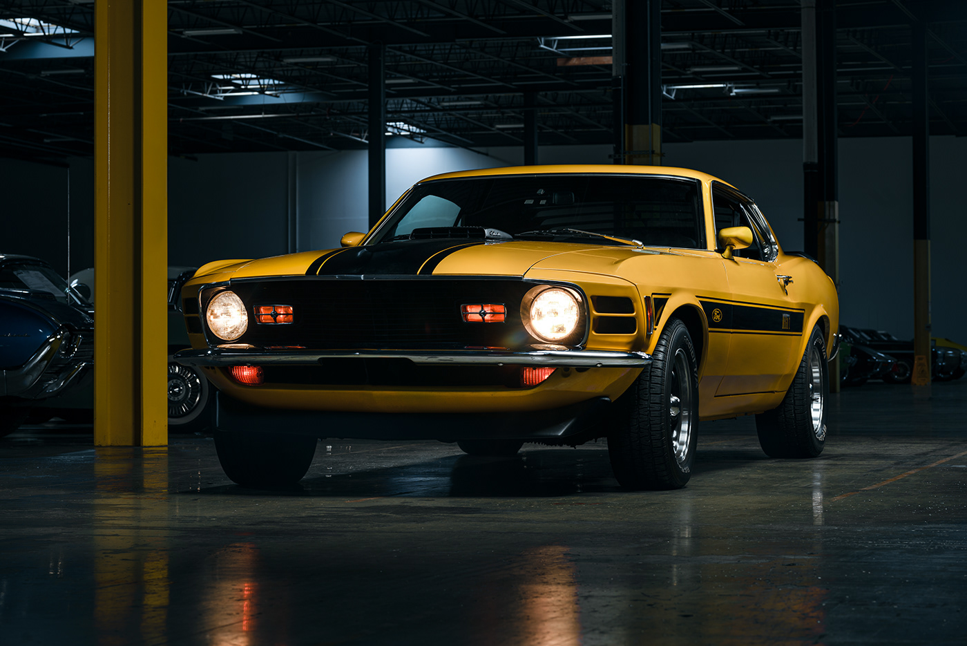 classic car Ford Ford Mustang muscle car Mustang Mustang mach 1