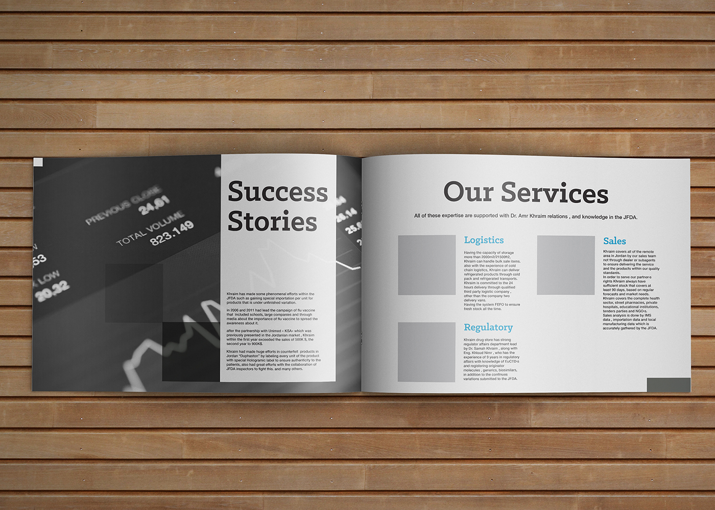 book design corporate profile editorial dubai UAE jordan