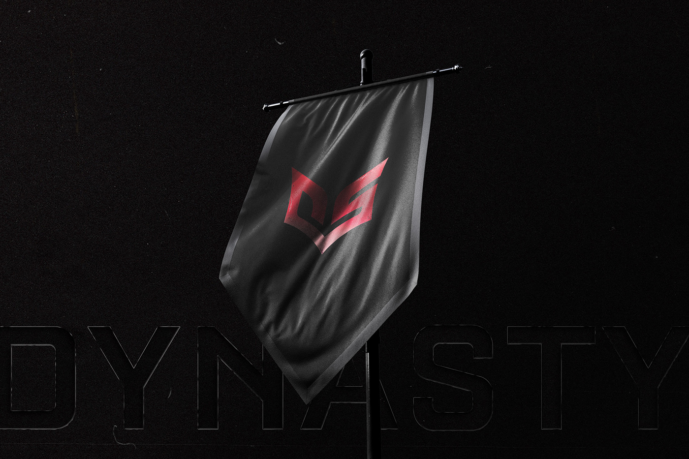 brand identity Dynasty Studios game Gaming logo Logo Design Socialmedia visual design