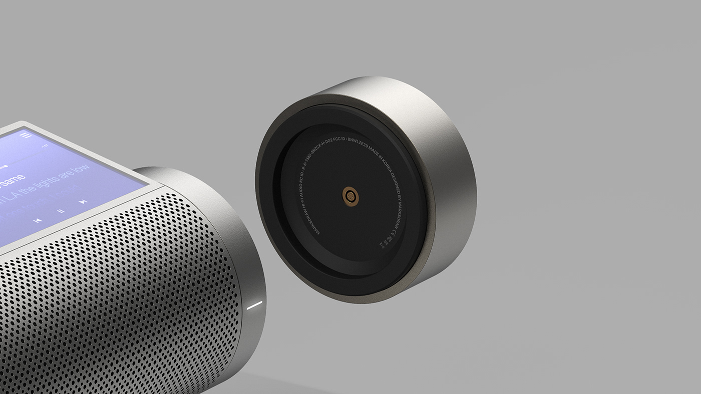 design 3D speaker product designer designstudio Audio 3d modeling product design  industrial design 