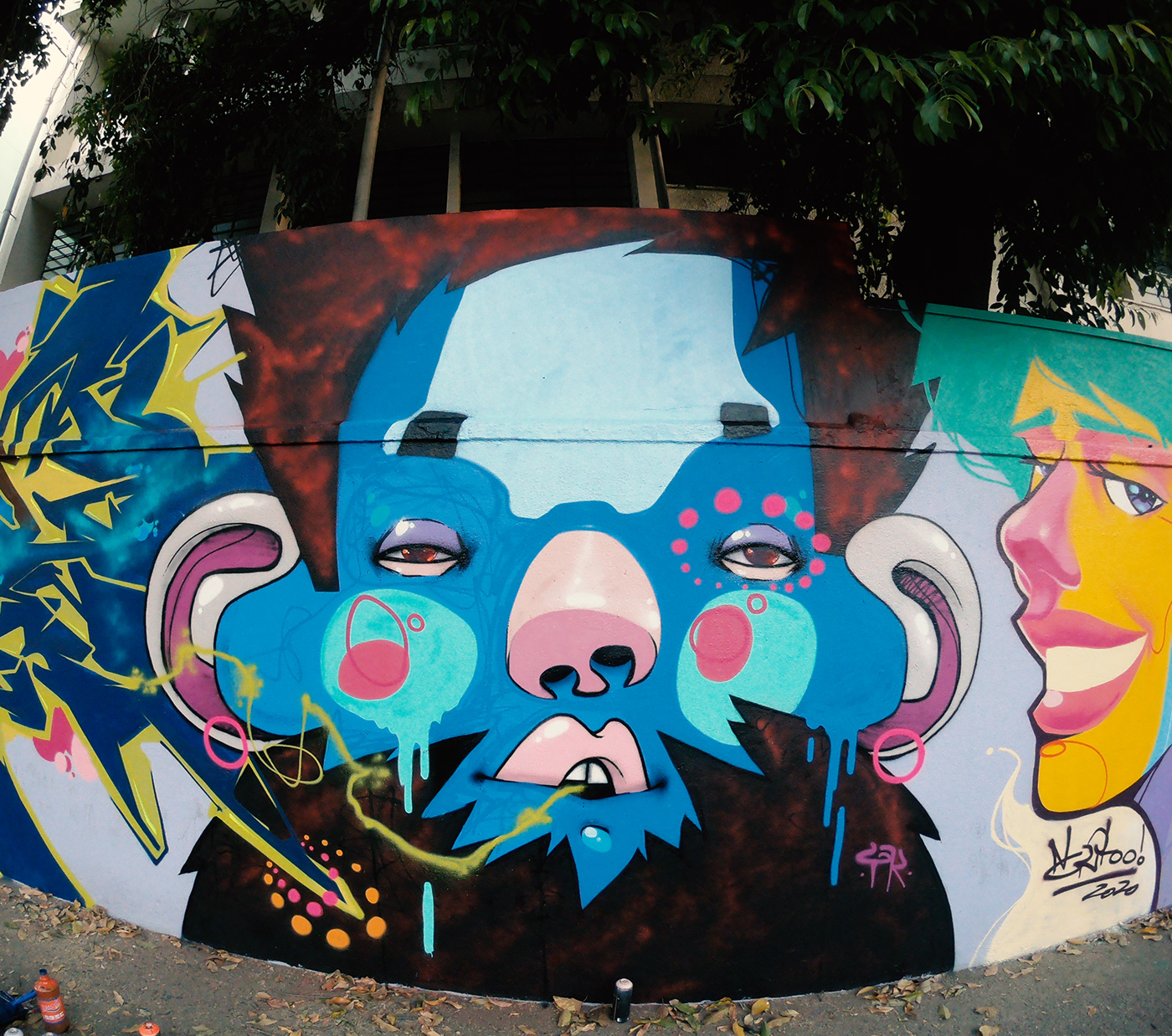 Graffiti nickalive Street Art  urban art