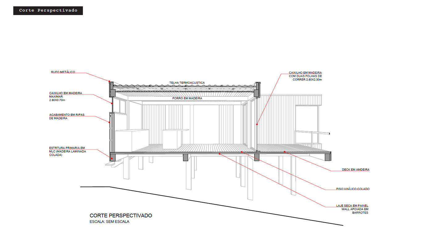3dart architecture architecturedesign ARQUITETURA cabana hut PhotoshopRender rendering shelter woodarchitecture