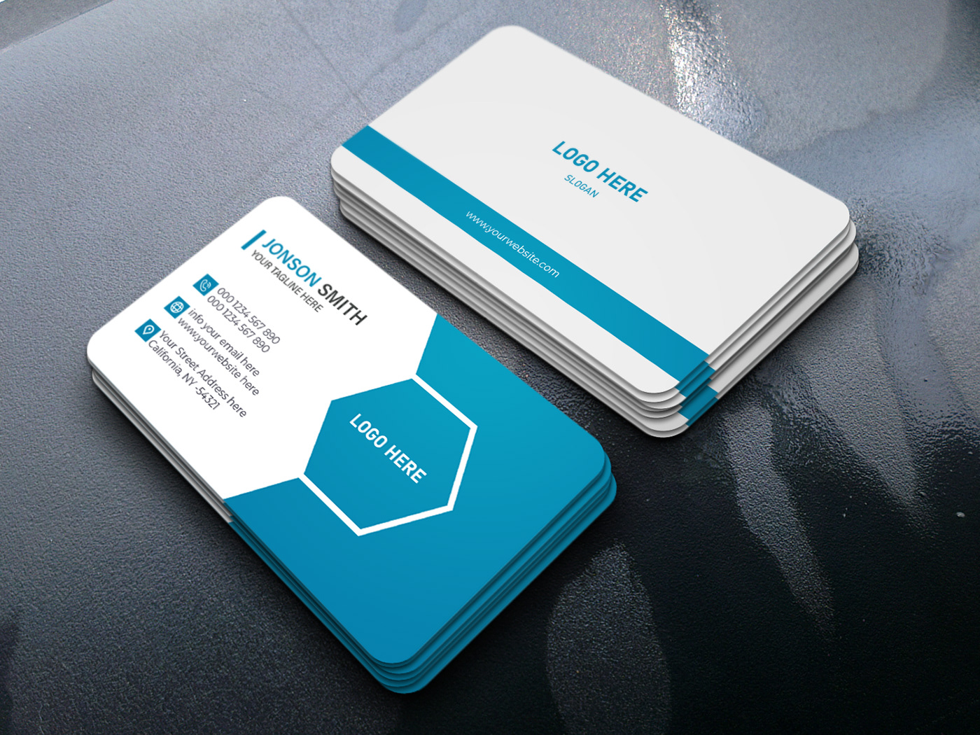 business card Business card design creative modern business template corporate brand identity Graphic Designer marketing  