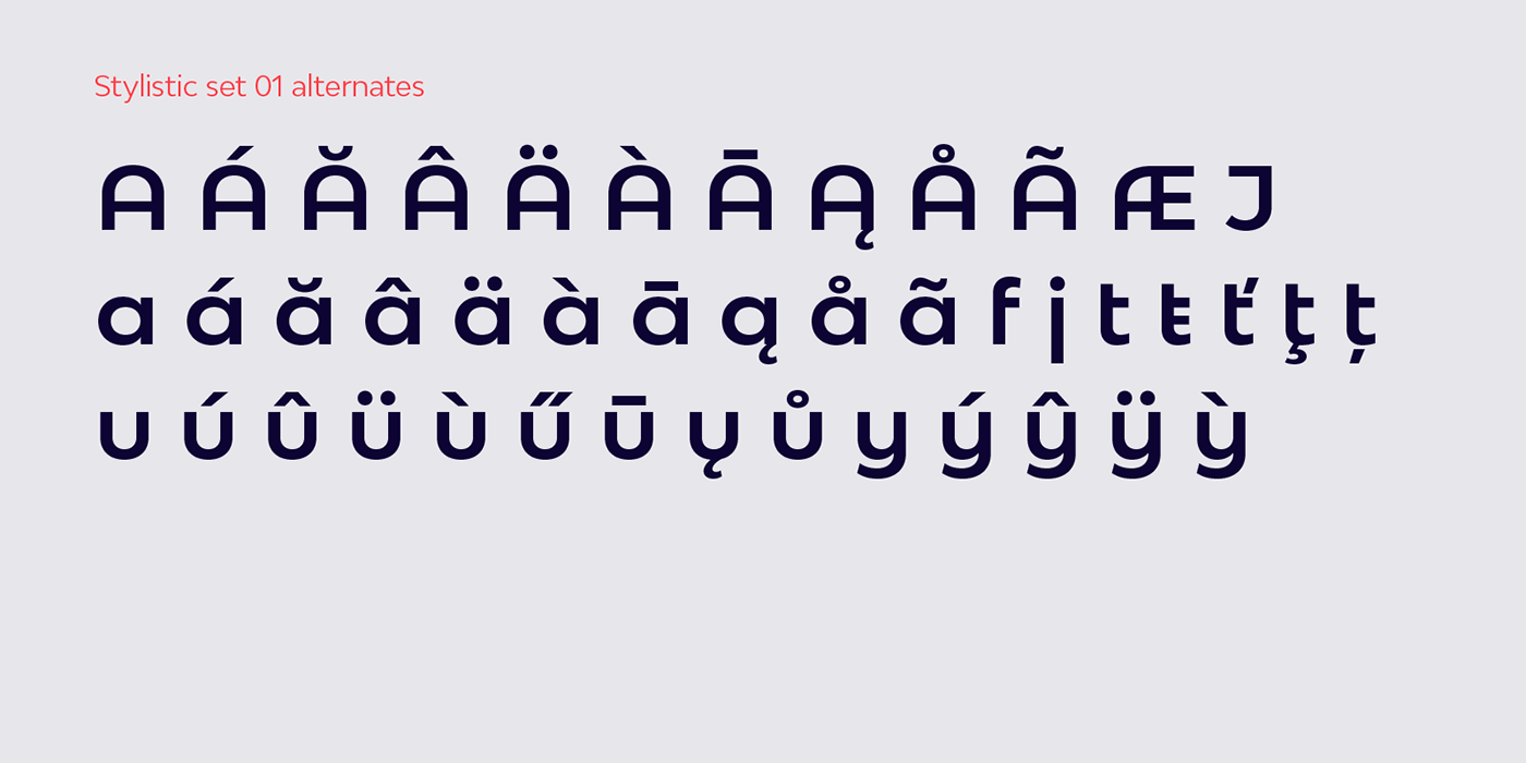 geometric Typeface typography   font minimal sans