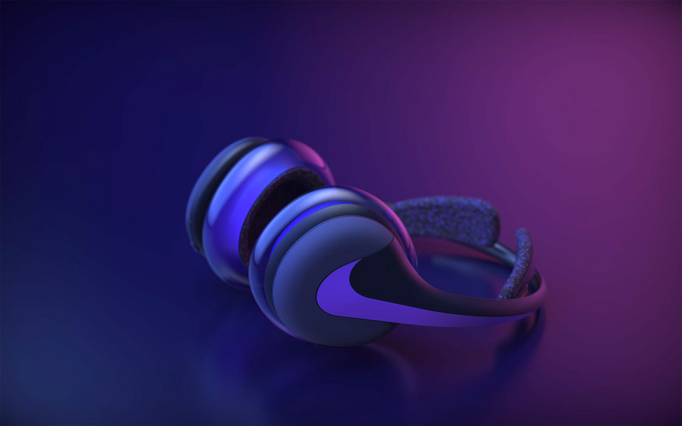 airmax Audio headphones Life Style Nike sports superkomma
