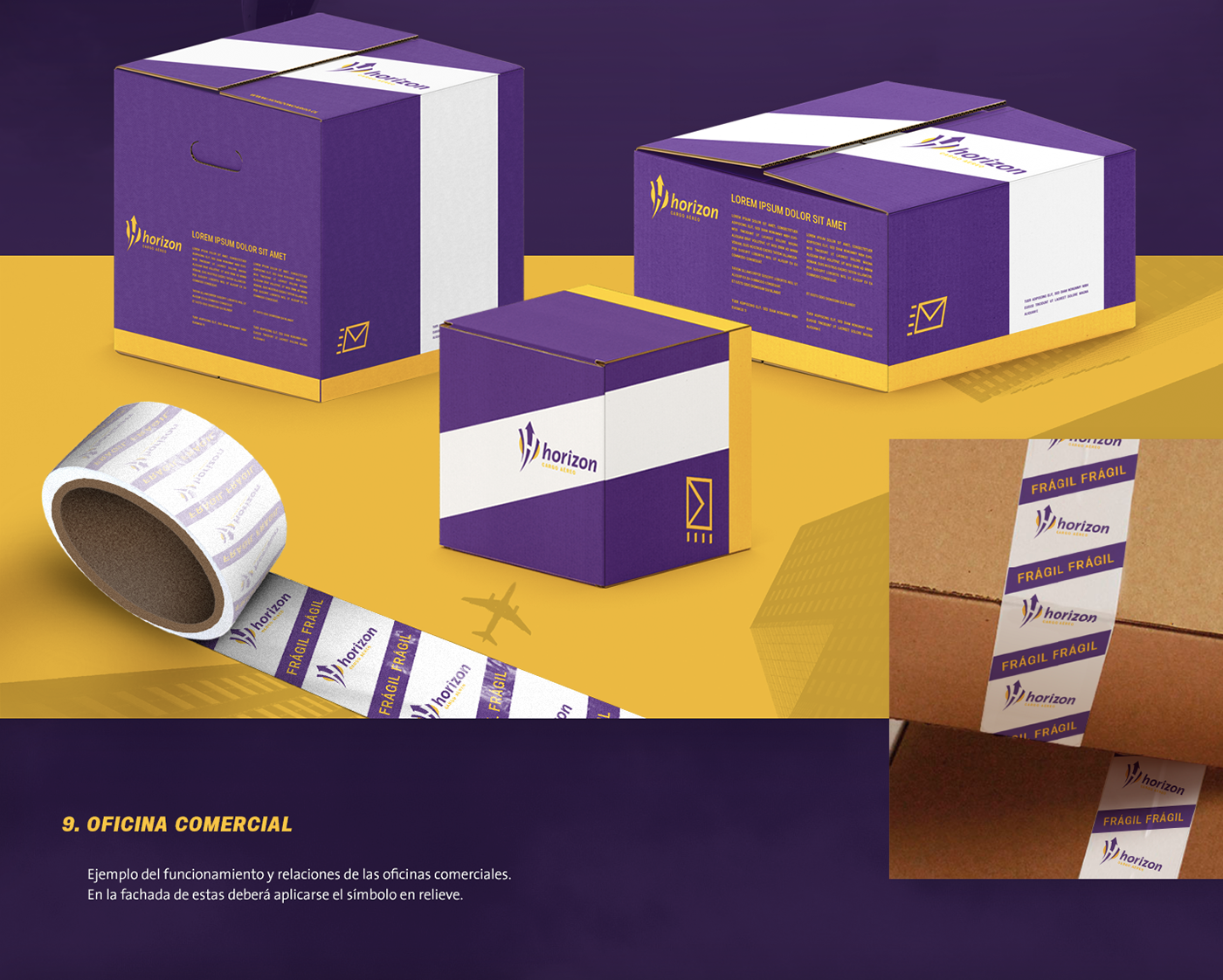 express brandbook corporativo manual Cargo marca Golden Ratio delivery brand identity