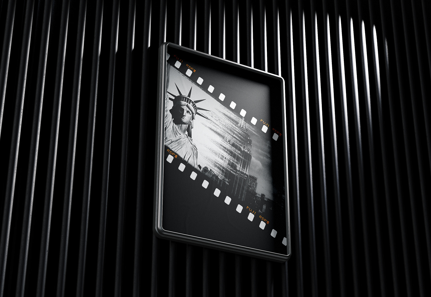 poster New York Film   black and white noir