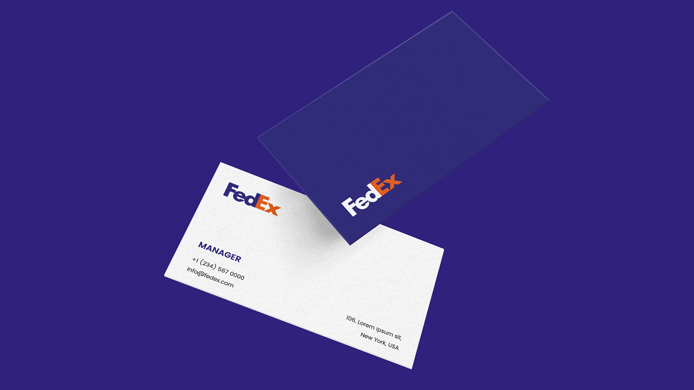Advertising  art direction  banner Brand Design brand identity fedex Fedex Express logo typography   visual identity