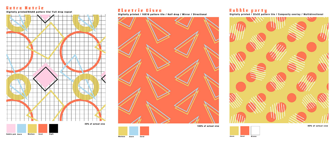 geometric home decor maximalism Patterns print textile design 
