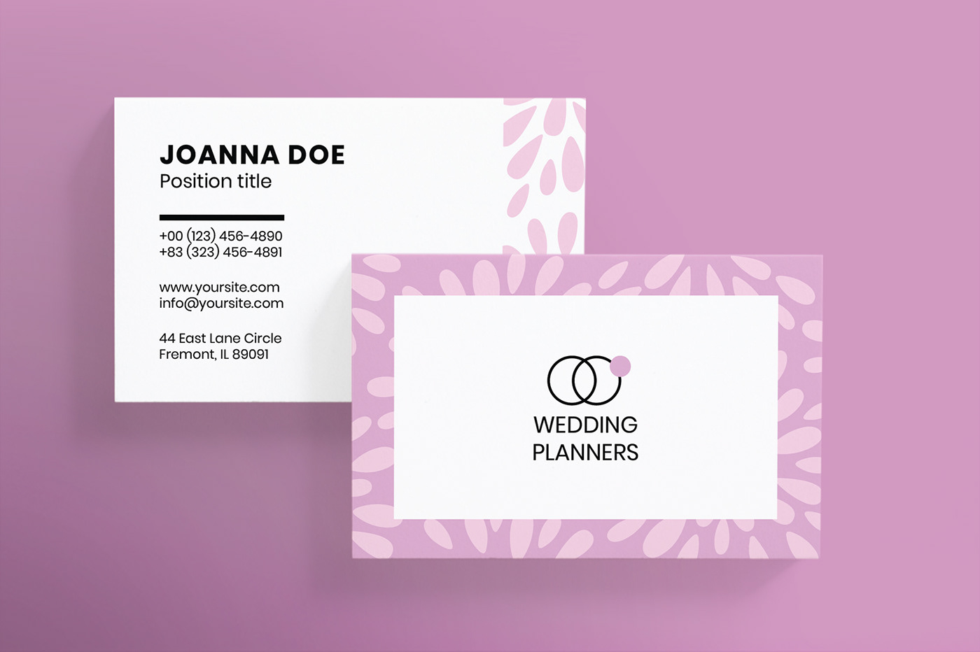 brochure business card flyer poster template corporate company branding  wedding planner
