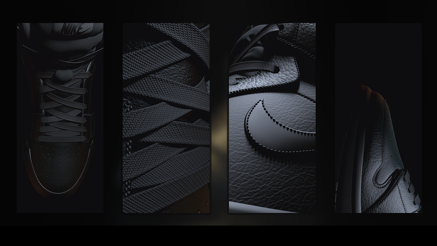 Nike Nikeairjordanone shoes cinematic animation  Glitch sonyimageworks