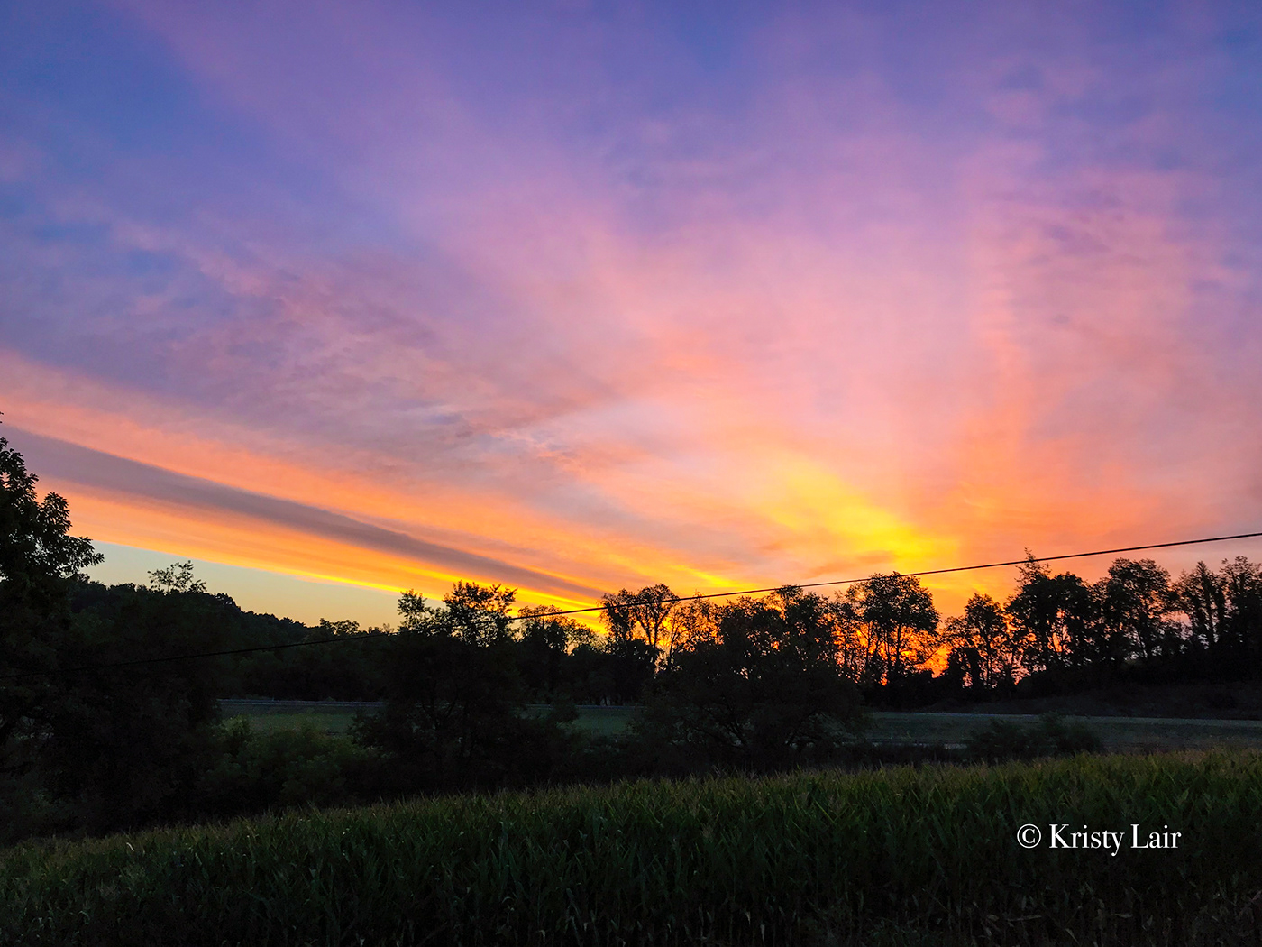 Pennsylvania SKY Sunrise sunset