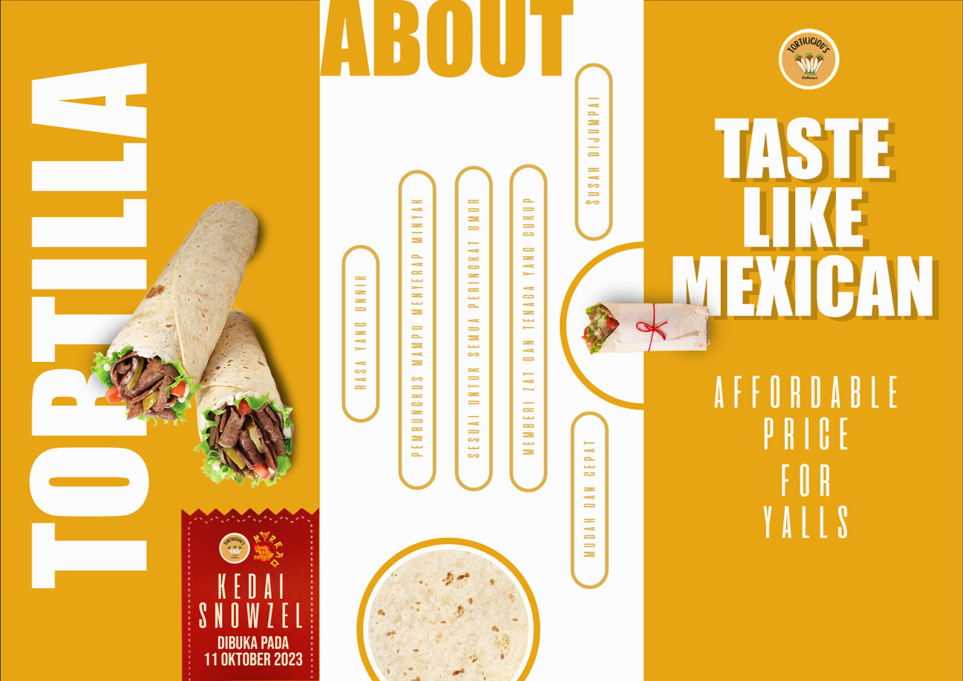 Tortilla tortillaposter tortillaposterdesign poster posterdesign mexicanfood mexicanfoodposter foodposter Social media post marketing  