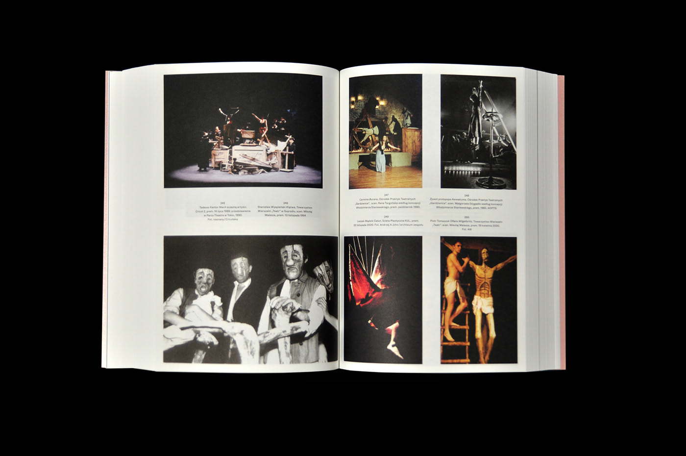 book InDesign Layout publication scenography series Theatre
