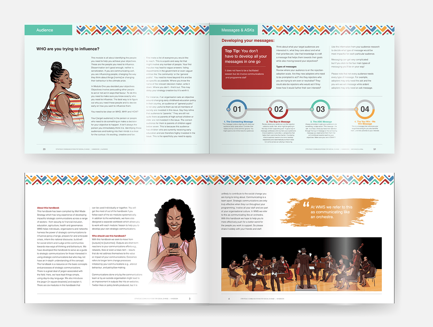 africa communication graphic design  illustrations