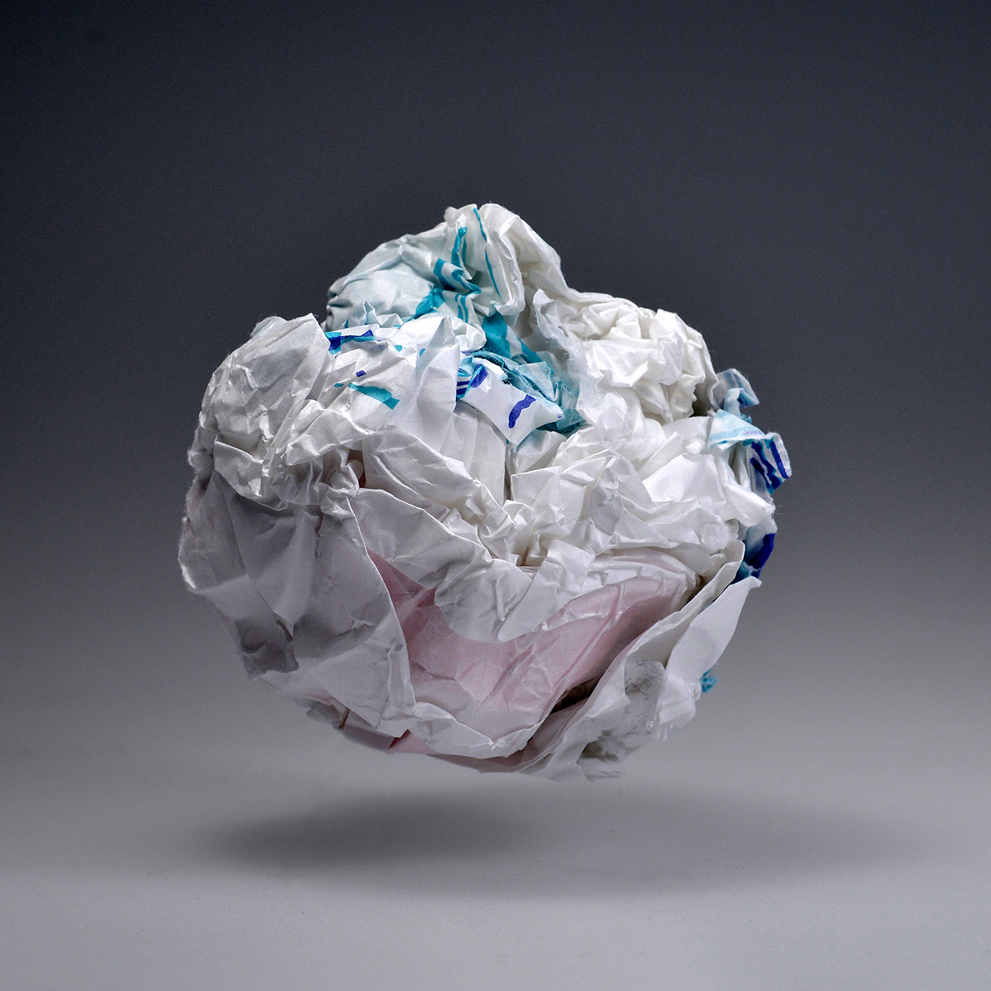 papier schweben stilleben Abfall recycling luft Umwelt Titelbild