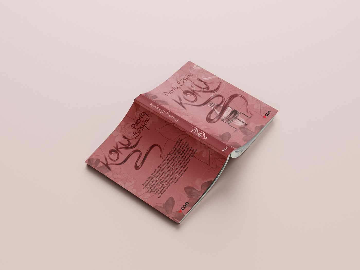 book cover design editorial koku Layout novel Patrick perfume suskind