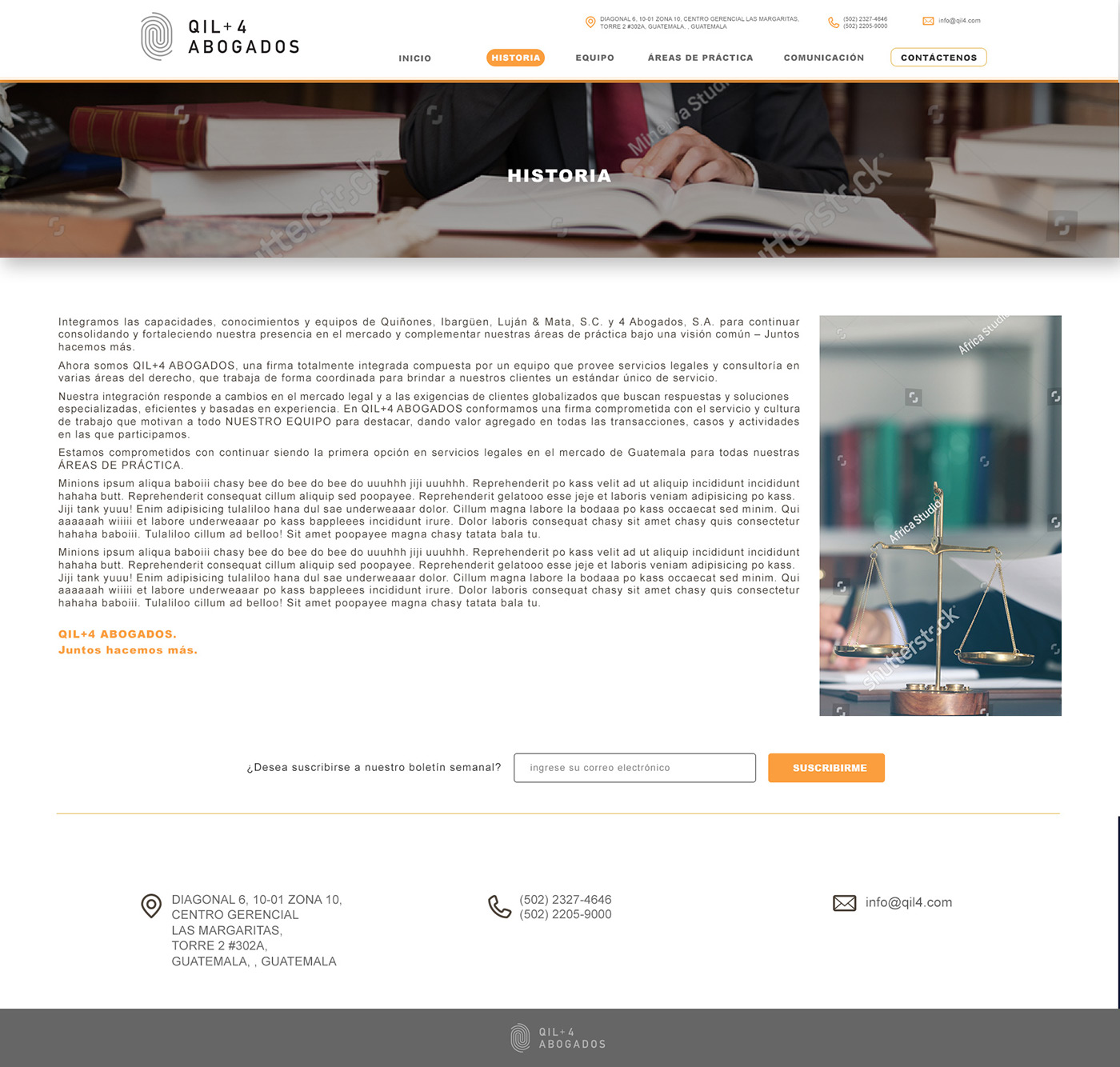Website ux lawyer design digital