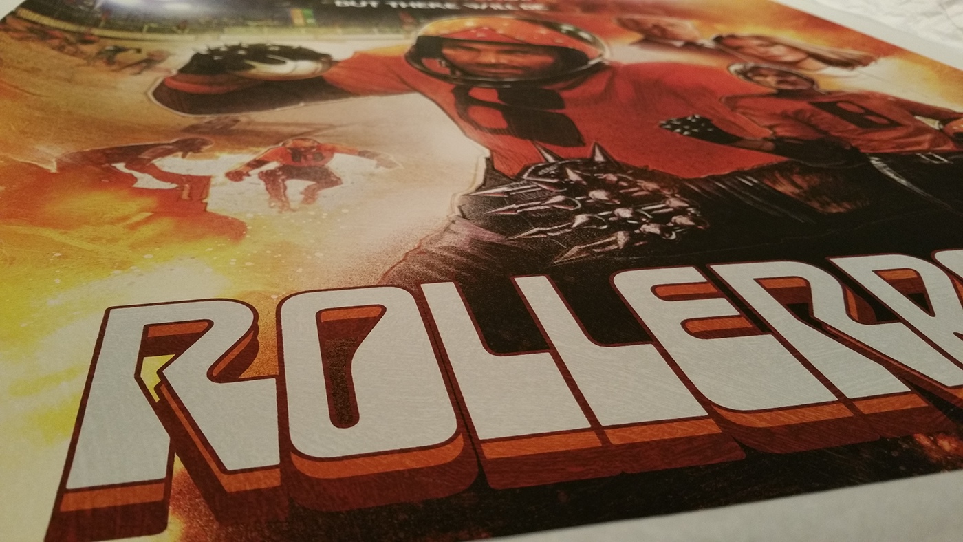 Rollerball bluray print caan Scifi films home entertainment