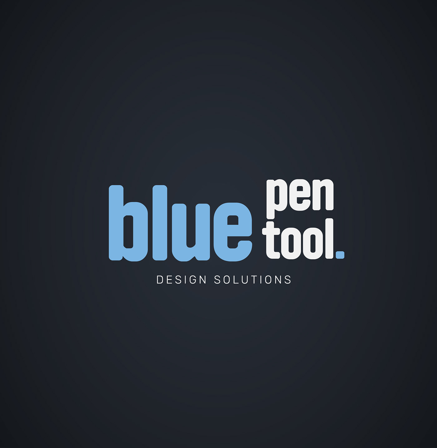 blue bluepentool design graphic Like logo