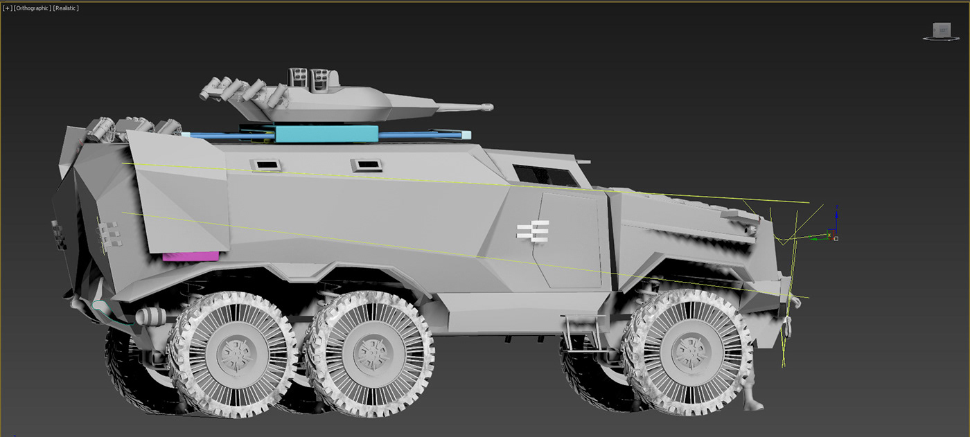 armored apc Truck transportation Vehicle Military police Combat War game
