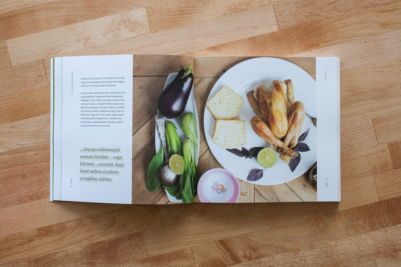 book Food  gastronomic book gastronomy Mészáros Gabriella recipe wine Cook Book editorial design  print