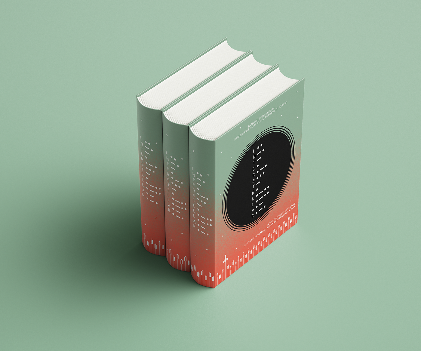 INTERSTELLAR-Book Cover Design on Behance