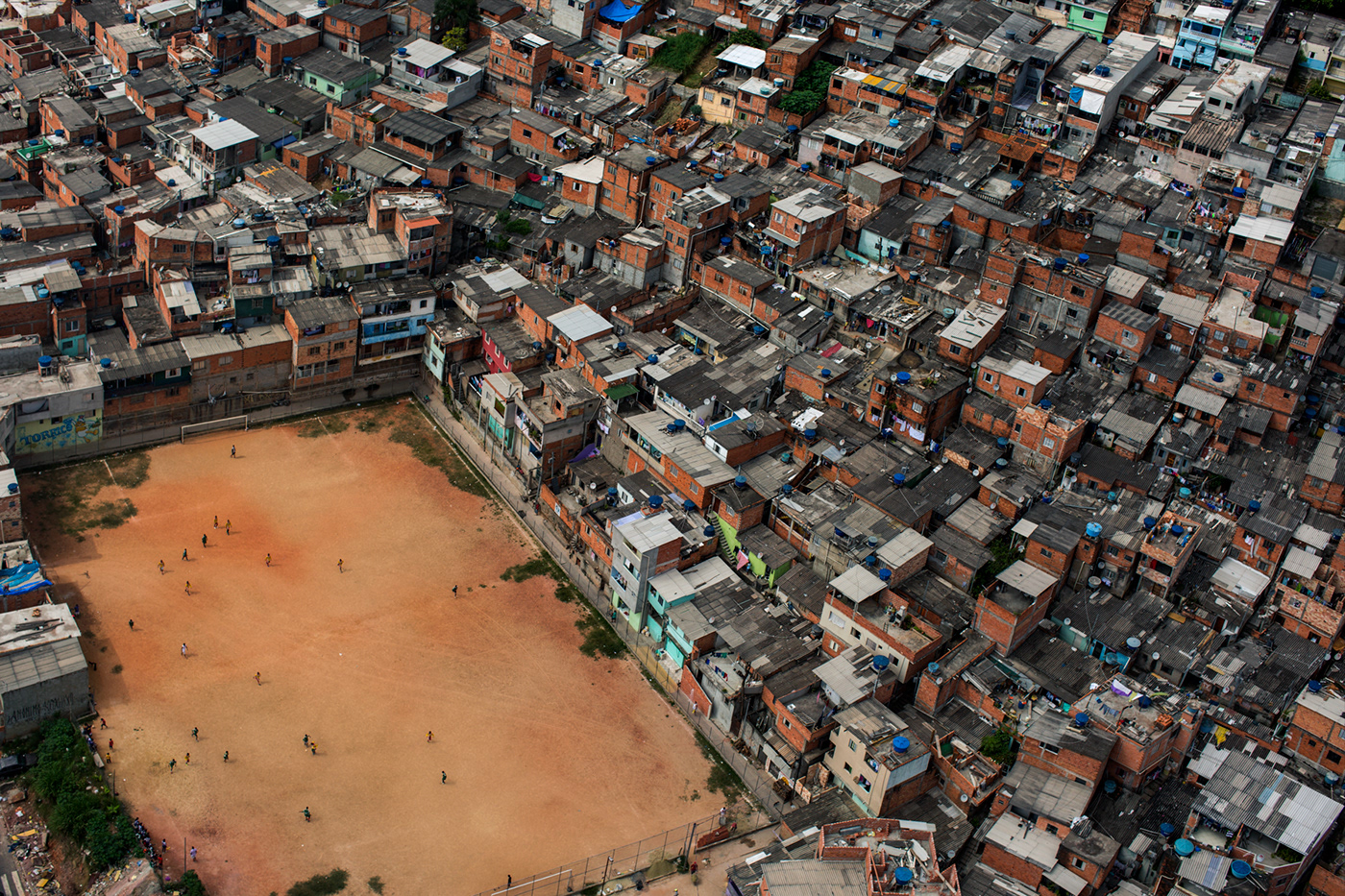 soccer football aerial pictures slum são paulo Leisure Brazil Brasil sports