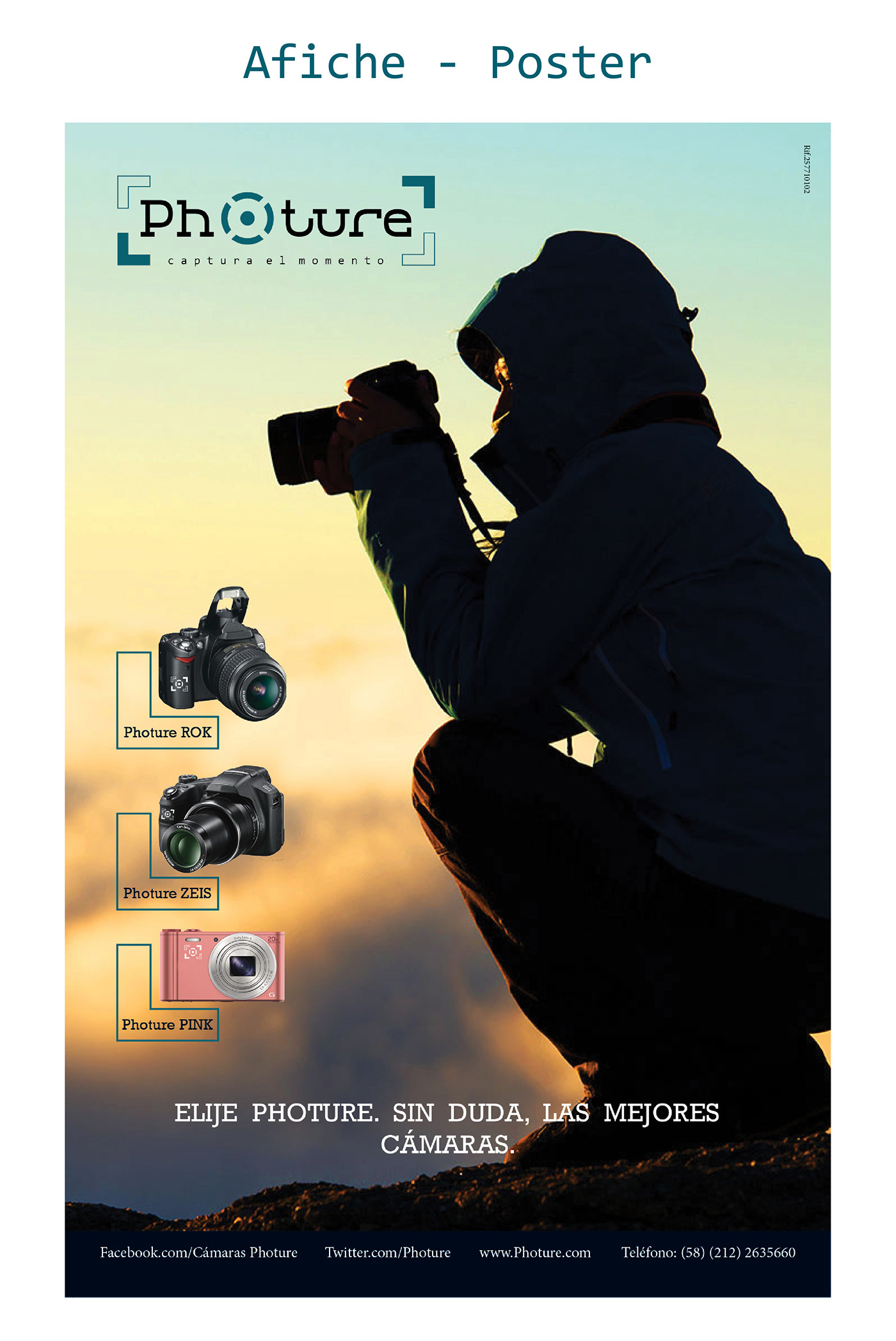 brand photure Photography  logo cameras graphicdesign catalog art digital