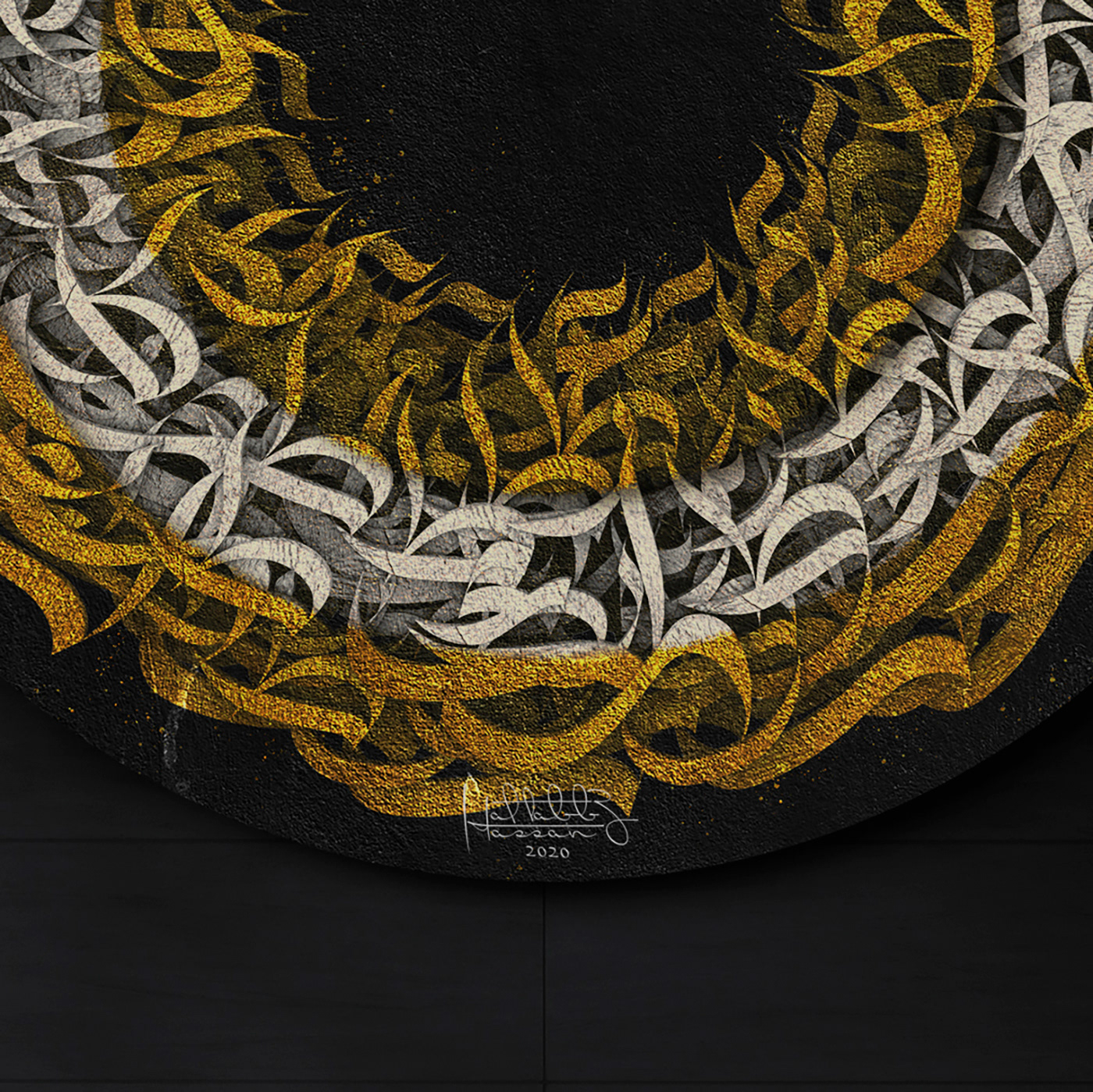 arabic calligraphy Arabic Letters art digitalart Drawing  painting   texture