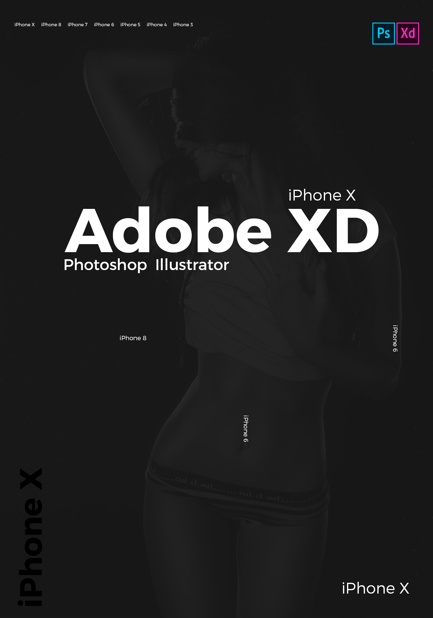 Nike fitness training free free psd Adobe XD xD Interface Icon ios