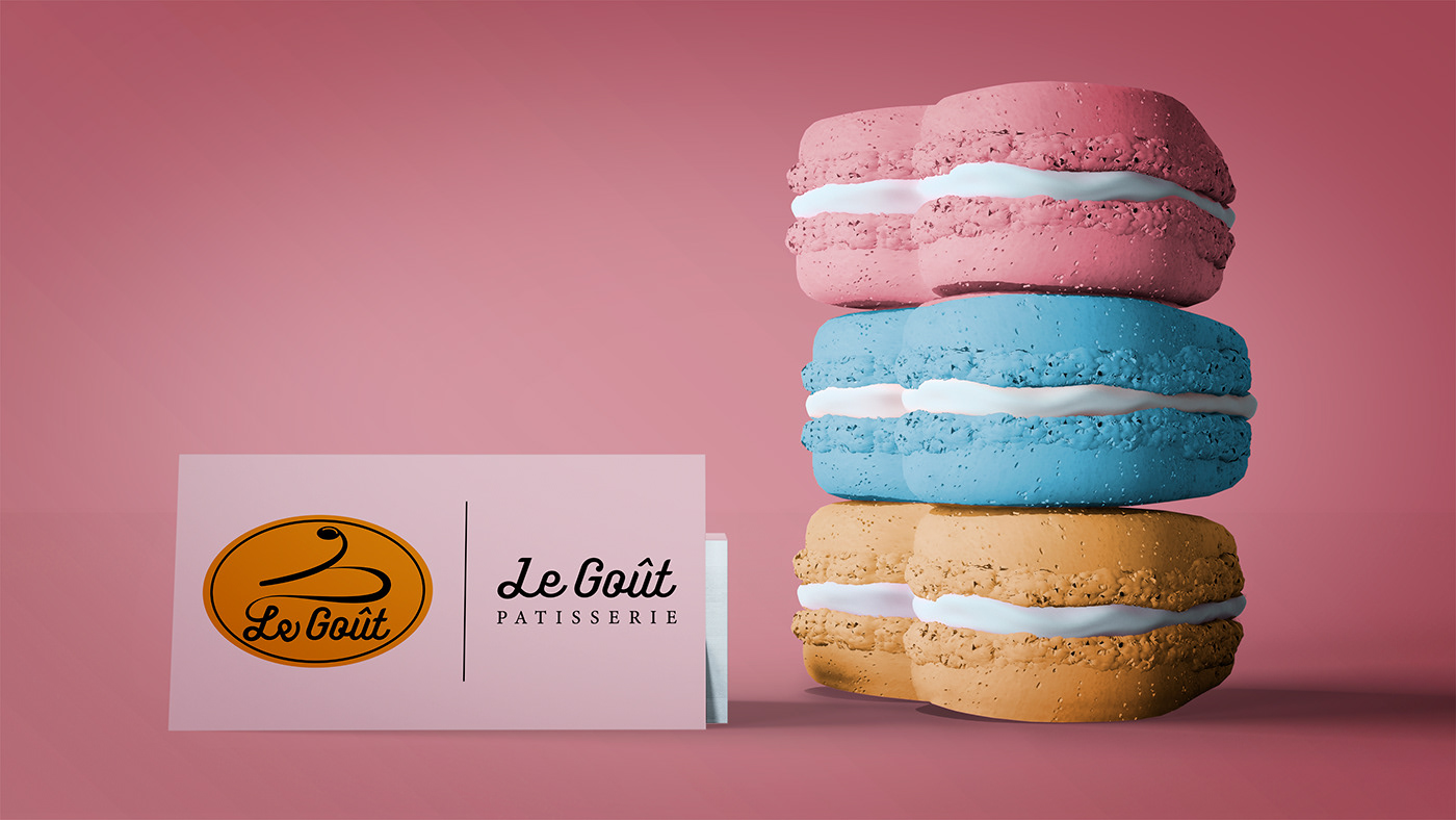 logo brand identity Logo Design Graphic Designer branding  Patisserie pastry dessert sweet Food 