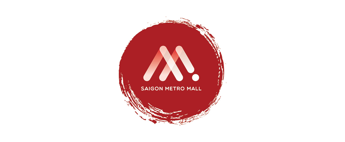 #Branding #agency #Logo #art #designer #guidline #Saigon #metro #mall #stationary  