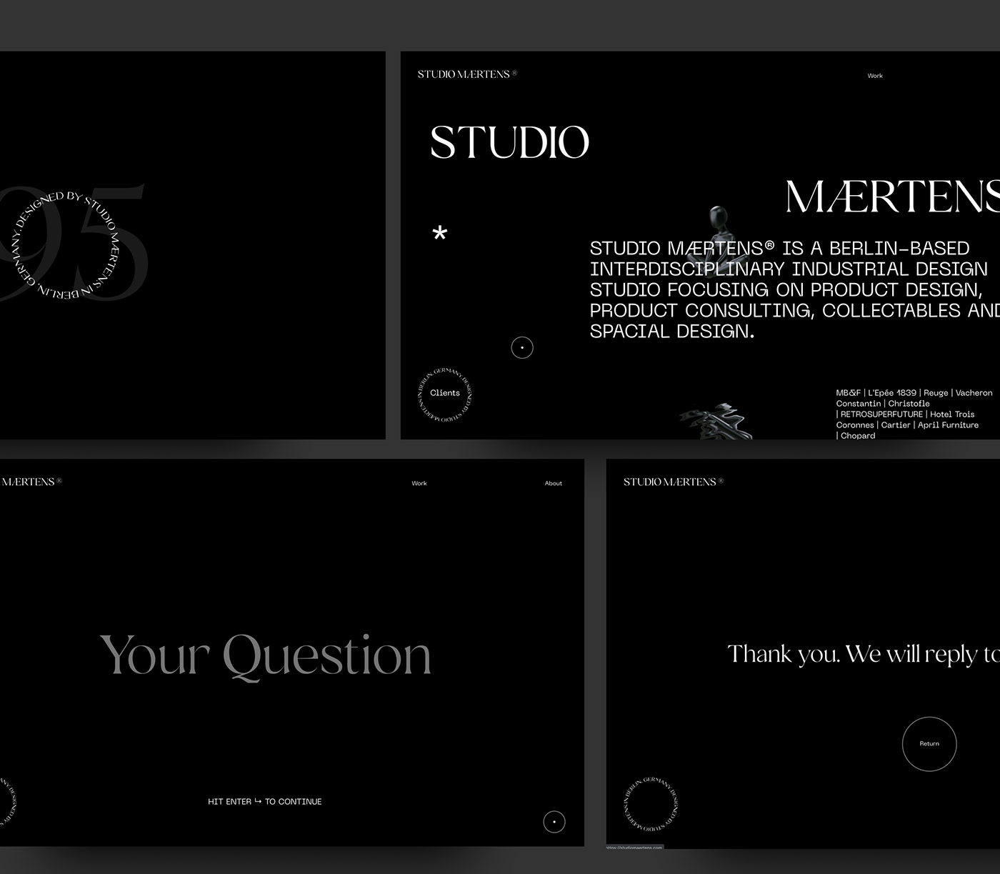 3D big type black editorial graphic design  sans-serif serif typography   UI ux