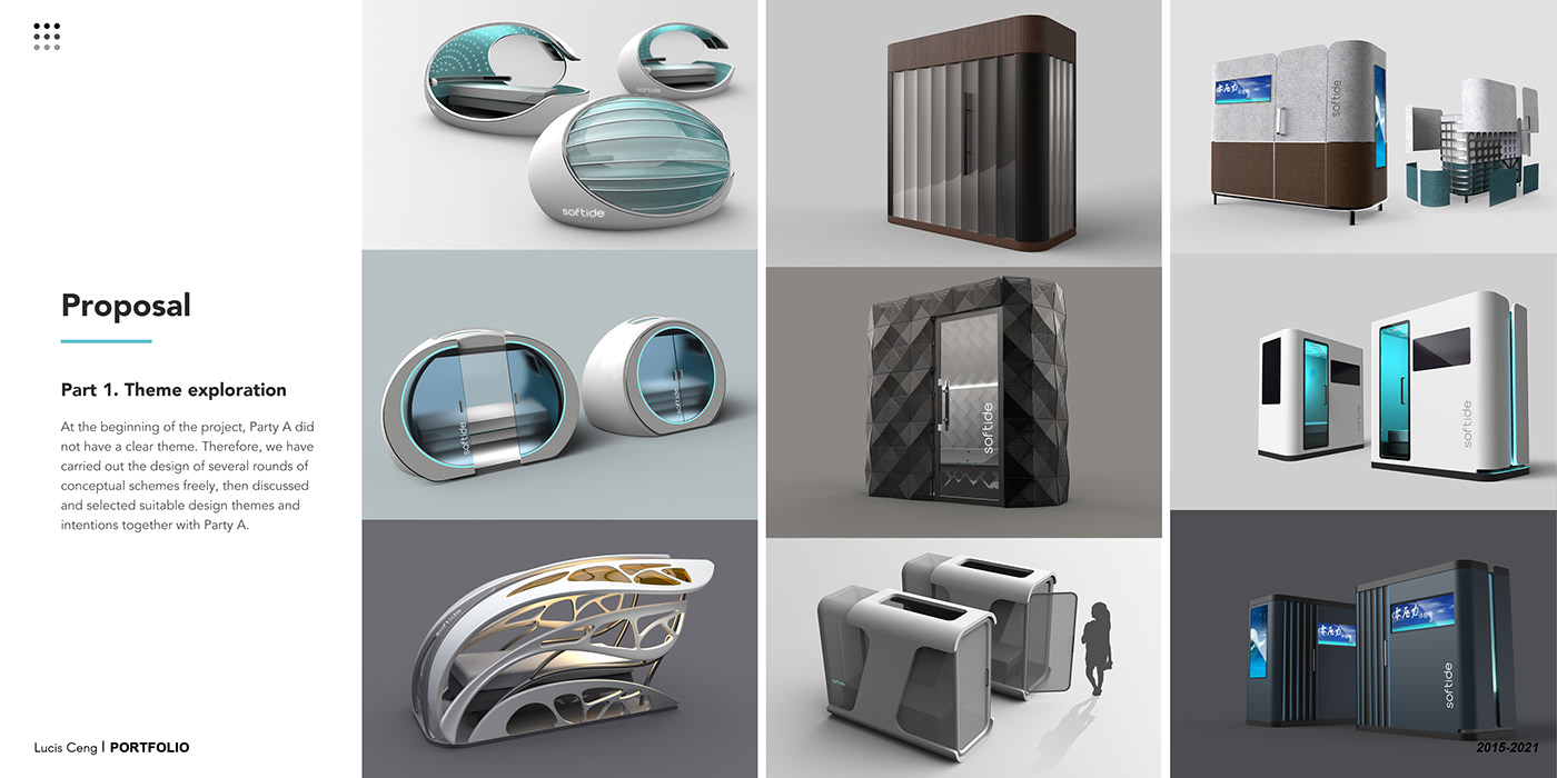 3D concept industrial design  portfolio product