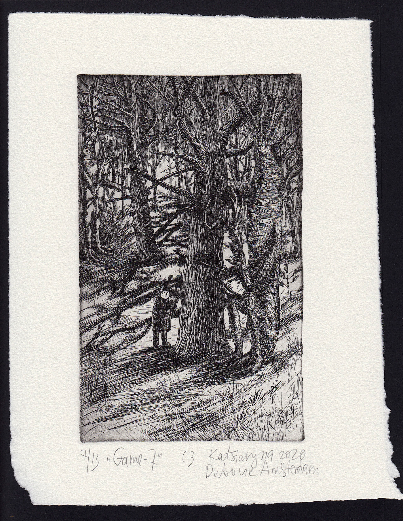 etching printmaking woods