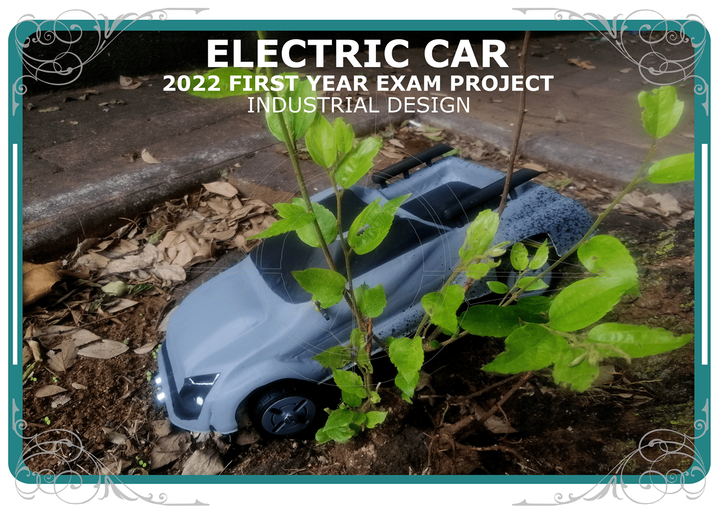 automotive   conceptcar Electric Car futuristic modern vacforming