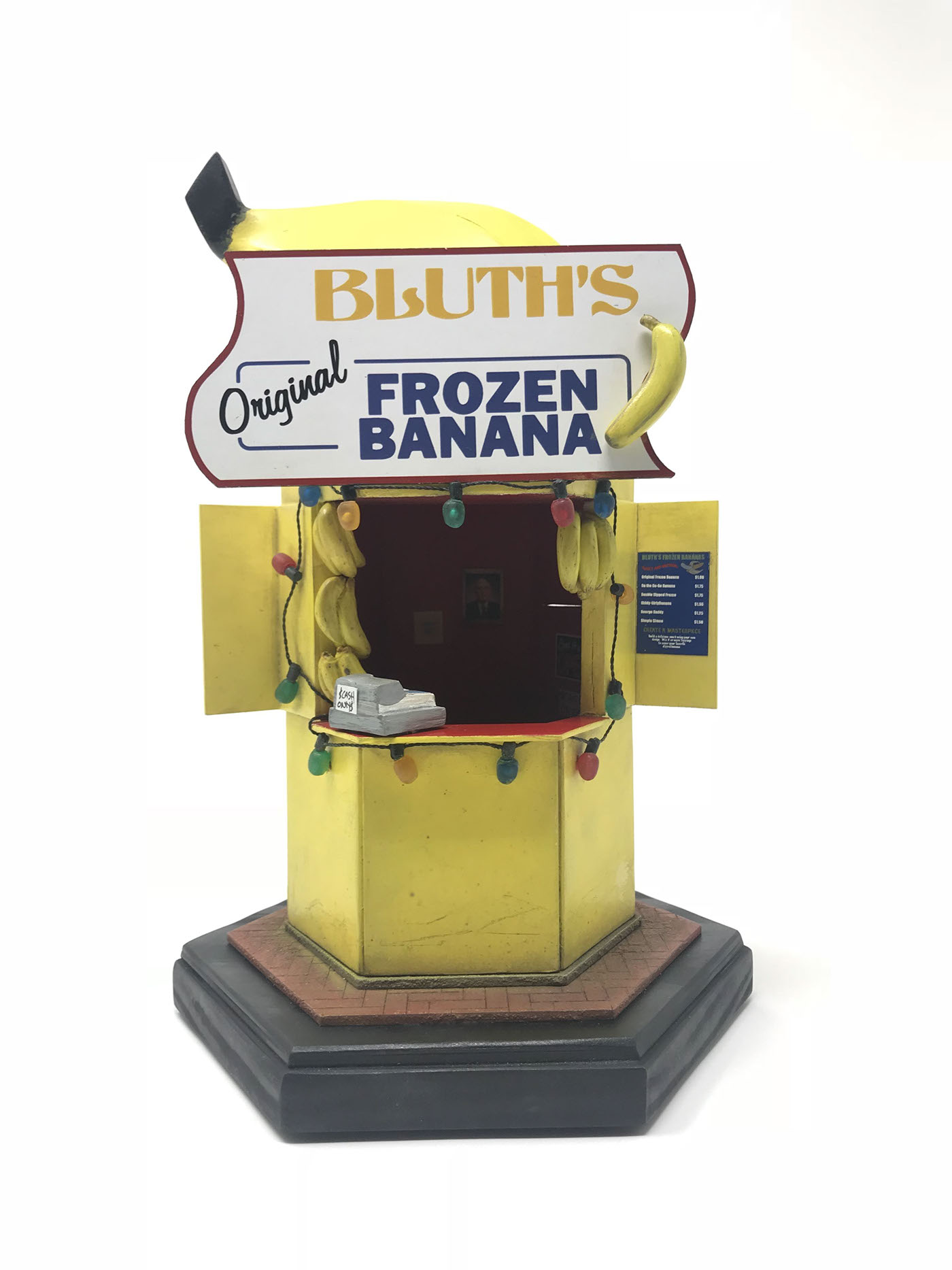 arrested development banana Stand scratch built model Miniature