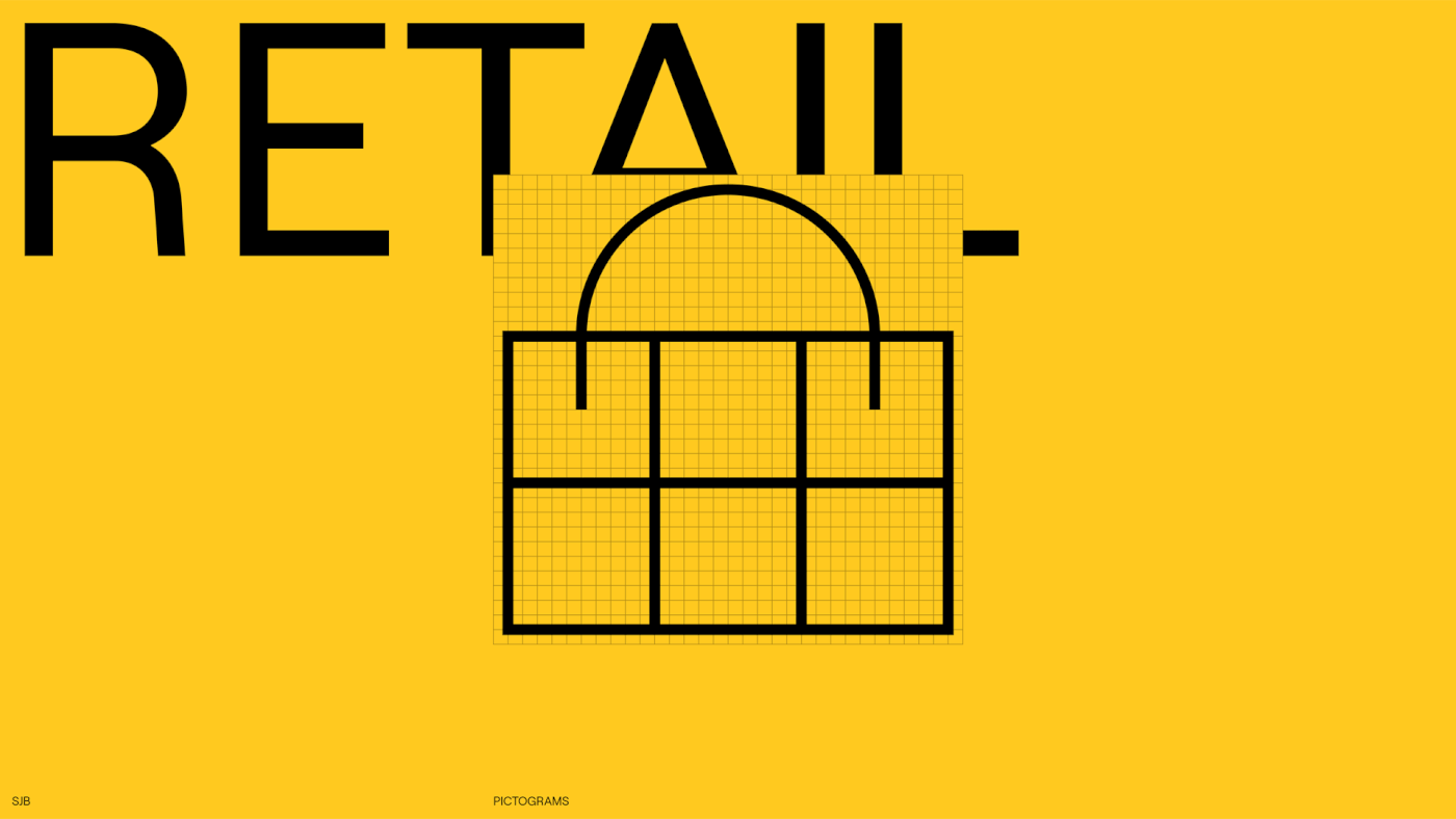 architecture brand identity branding  design identity Logotype system typography  
