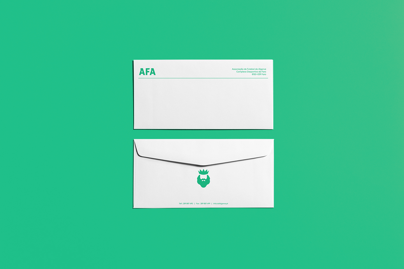 afa futebol soccer logo brand emerald green White king