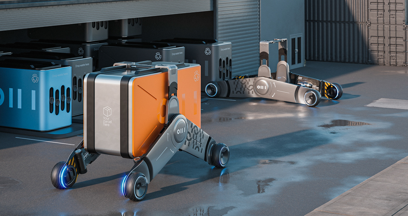 Autonomous concept design future industrial design  making of mobility product design  story