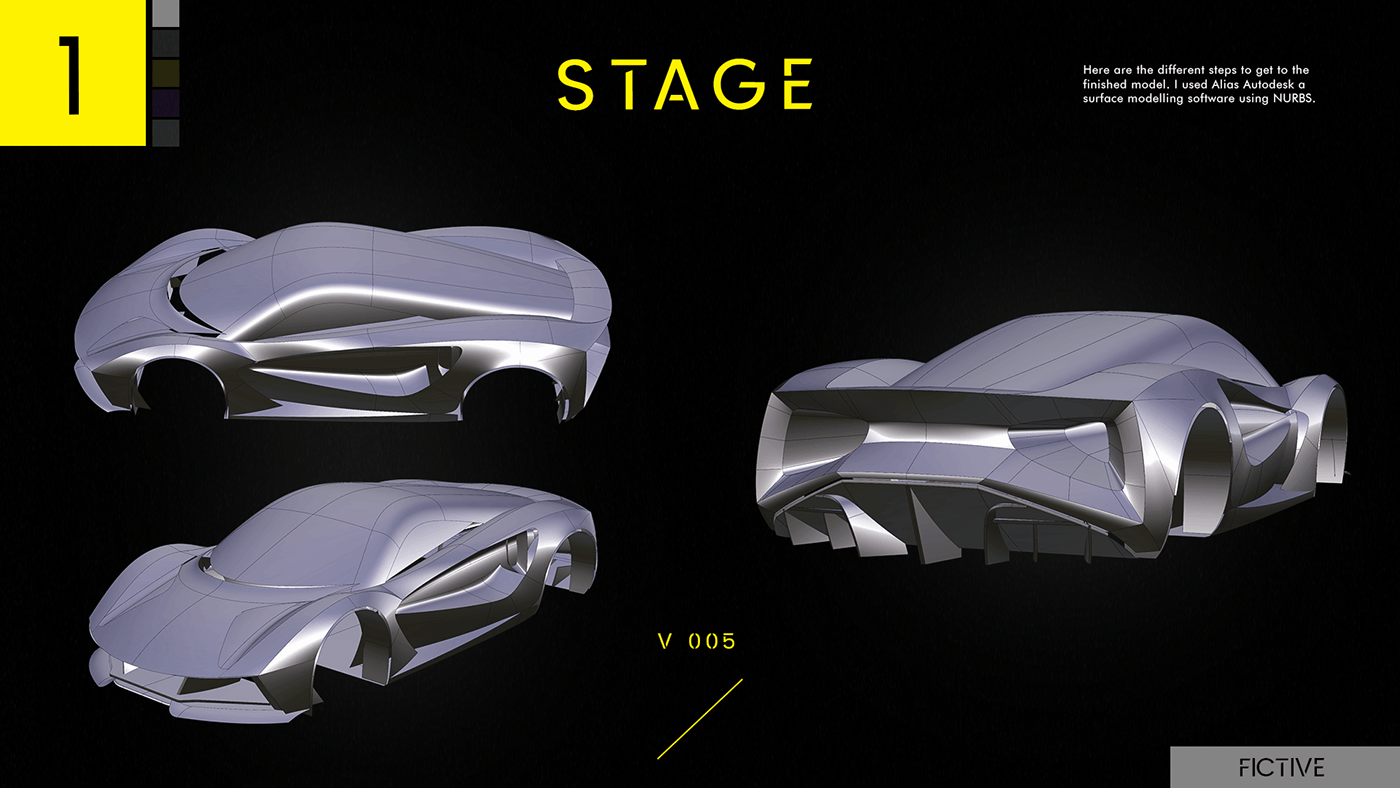 design Vehicle car model modeling 3D exterior 3d modeling Alias automotive  