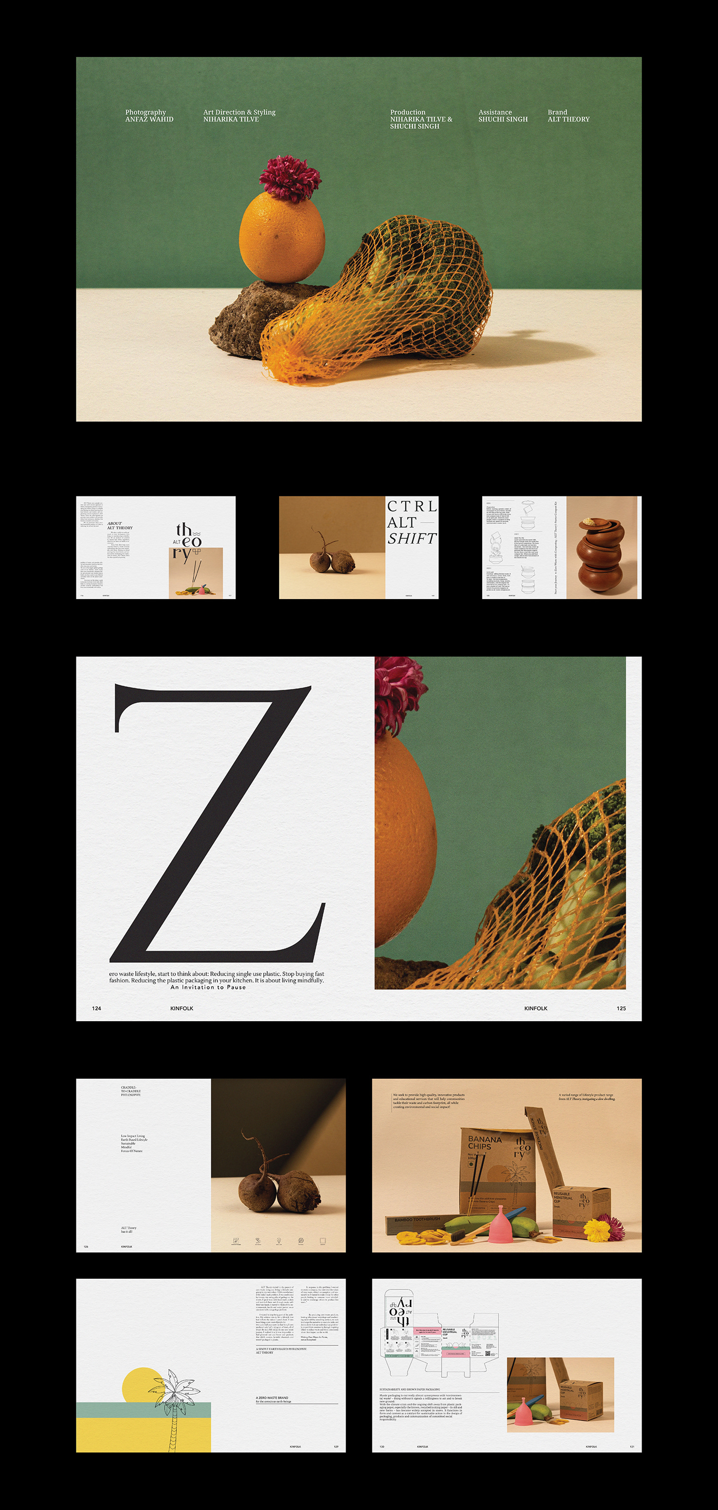 publication magazine zero waste Sustainability organic ecofriendly Sustainable Design Kinfolk minimal Photography 