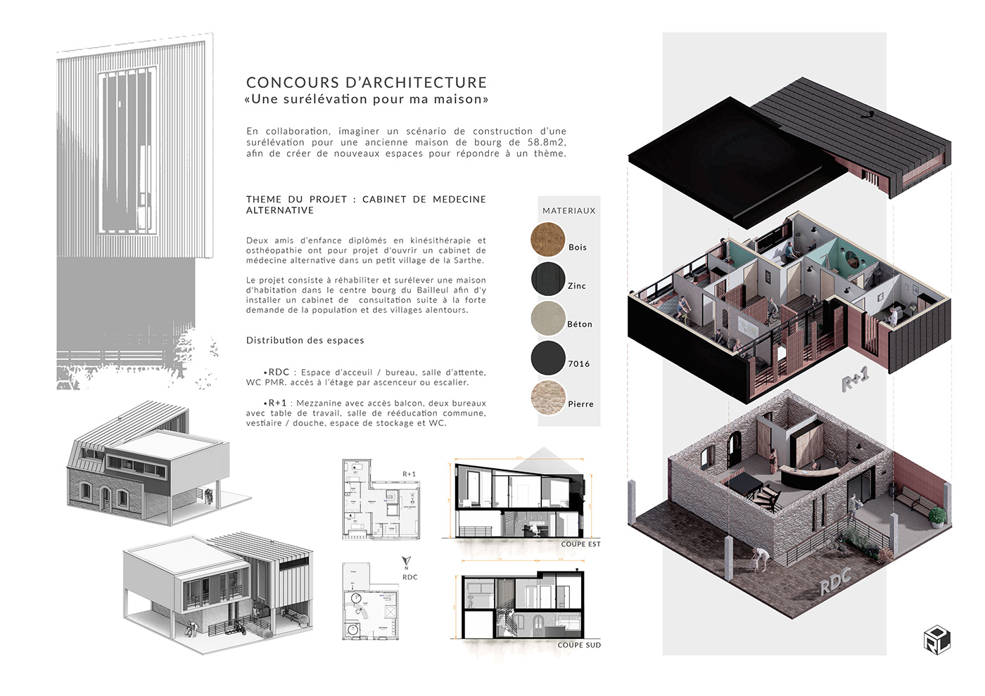 architecture 3D Render visualization enscape photoshop revit lumion archviz modern