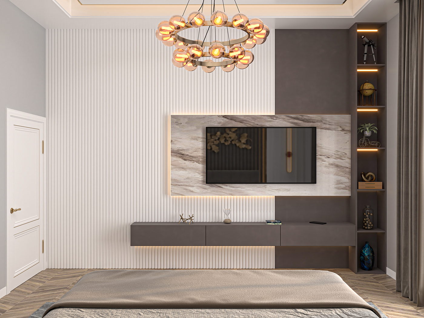 badroom interior design  architecture visualization archviz Interior interiordesign interactive instagram 3ds max