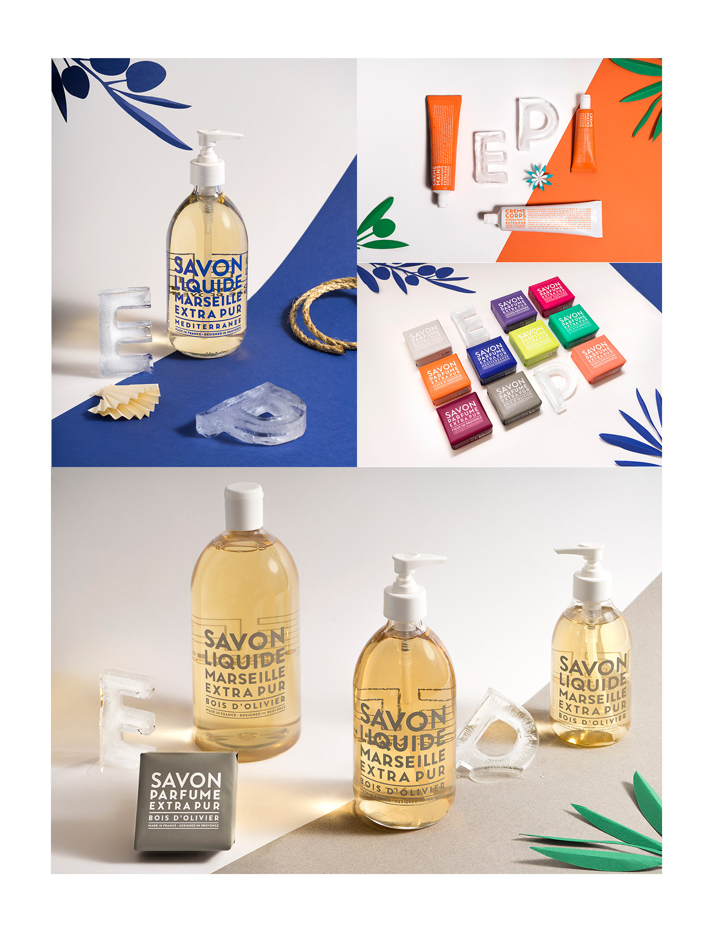 art direction  marseille graphisme Cosmetic soap Perfumes local set design  maker papercraft