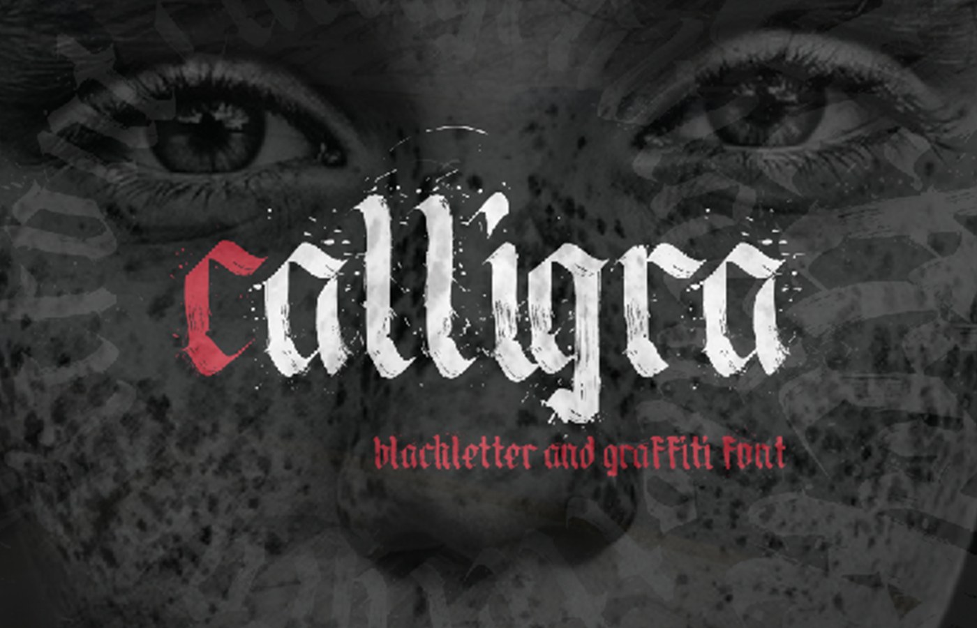 Calligra Font calligraffiti font free black letter modern texture brush inspire